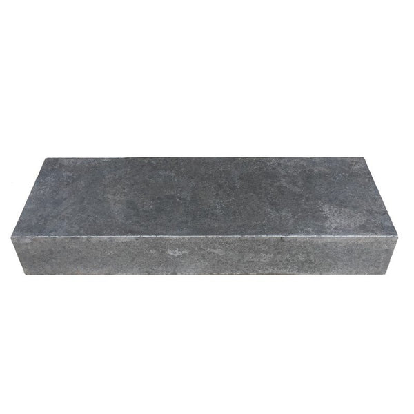 Basalt Blockstufe 15x35x100 cm anthrazit – Allseitig gesägt und geflammt für elegante und robuste Treppenlösungen im Außenbereich