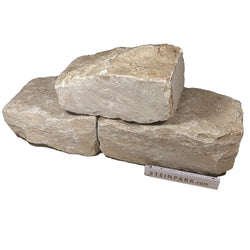 Kalkstein Mauerwerk Amarillo Caliza 10-20×15-25×25-50 cm gelb-grau – Hochwertiger Naturstein für dekorative und funktionale Mauern